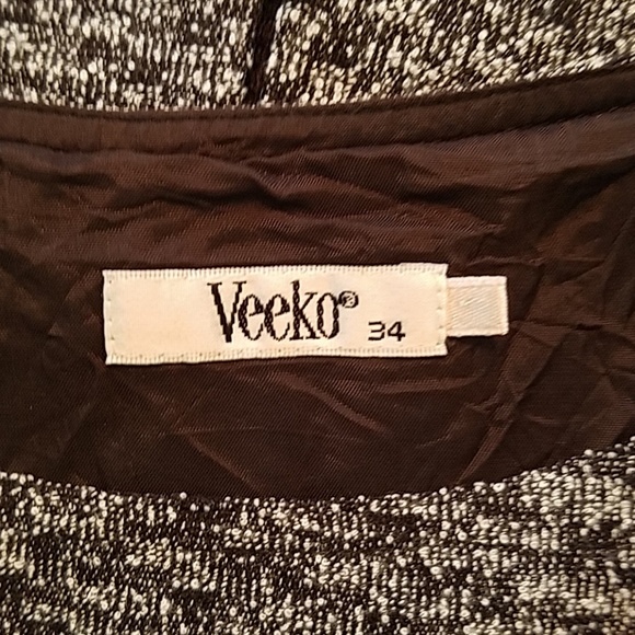 Veeko women S fit flare dress sleeveless lace - Picture 5 of 6